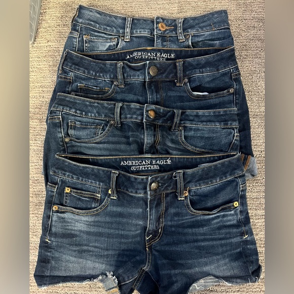 American Eagle Jean Shorts (4 total) - Picture 1 of 5